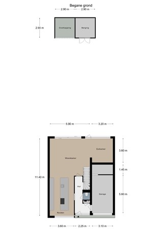 Floorplan - Kolmondstraat 86D, 6291 HN Vaals
